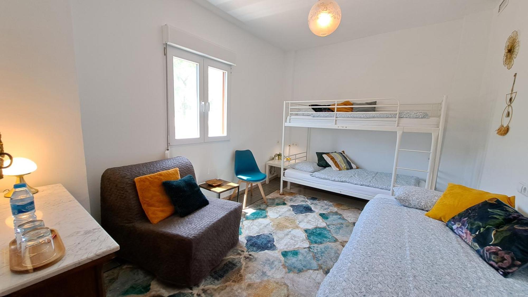 Habitación Familiar con terraza